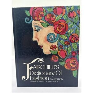 Fairchild's Dictionary of Fashion by Calasibetta Hardcover 2nd edition m1‎